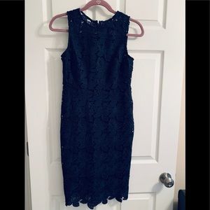 Ann Taylor LOFT Lace Overlay Dress